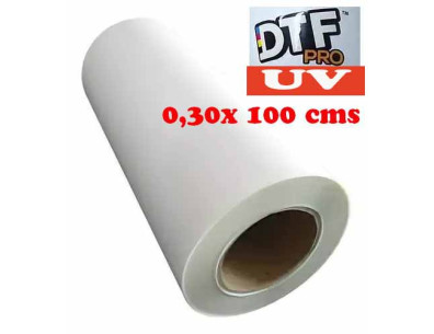 BOBINA UV DTF BASE PAPEL FILM A + FILM B