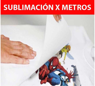 sublimación transfer x metros