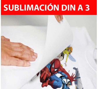 sublimación transfer a3